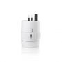 Twist International Travel Power Adapter + 1 USB