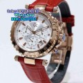 GUESS GC X58004G1S Rose Gold Red Leather