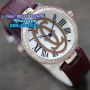 CARTIER Diamond Circle Leather for Ladies