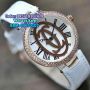 CARTIER Diamond Circle Leather for Ladies