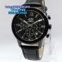 ALBA Chrono Date Leather (BLK) For Men