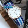 ALEXANDRE CHRISTIE AC8420 Rosegold Blue White