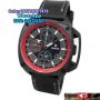 EXPEDITION 6646MC Black Red Leather For Men