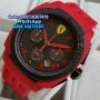 Ferrari Scuderia 1237 Chronograph Rubber Red List Black