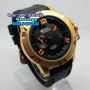 QUICKSILVER Leather Black-Gold-Orange