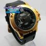 QUICKSILVER Leather Black-Gold