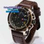 Swiss Army 4040 Rosegold Yellow Dark Brown Leather