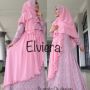 dress syar'i ELVIERA 2 PINK