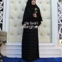 dress syar'i LILY HITAM