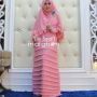 dress syar'i LILY PINK