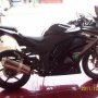 Jual Kawasaki ninja ex 250 black 2008