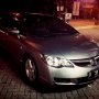 Jual Honda Civic 1.8 AT 2006 Silverstone, KM 47rban