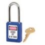 Thermoplastic Safety Padlock 410BLU