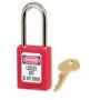 Thermoplastic Safety Padlock 410KARED