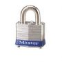 Steel Padlock 3BLU blue