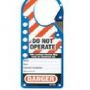 Labeled Blue Lockout Hasp 427BLU