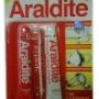 Lem Epoxy besi Araldite Rapid 5 Menit merah