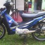 Jual Cepat Honda Supra X 125 CW Biru Hitam th 2006 Mulus