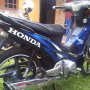 Jual Cepat Honda Supra X 125 CW Biru Hitam th 2006 Mulus