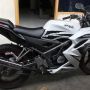 Kawasaki Ninja RR 150 Warna Hitam Putih 2012