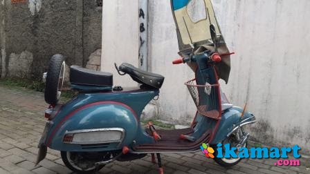  Vespa  VBB  Tahun 1964 Warna  Biru Motor