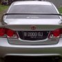 Honda Civic 2.0 AT 2006, Silver, Antik Sekali Jarang Pakai