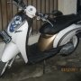 Jual HONDA SCOOPY 2010 Bln 7 putih coklat