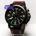 GUESS HS004 Leather COKLAT