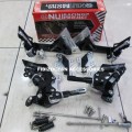 Footstep Underbond depan belakang set Nui Ninja 250-300Fi