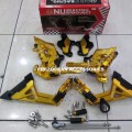 Footstep Underbond depan belakang set Nui Ninja 250-300Fi