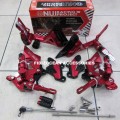 Footstep Underbond depan belakang set Nui Ninja 250-300Fi