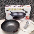 Panci Wokpan Juicer Moegen Diamond Pan Teflon Anti Lengket