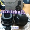 earmuff howard leight thunder  t3h,attachable helmet