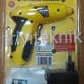 Mesin bor portable ,cordless screwdriver fisch set