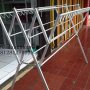 Jual Etalase, Jemuran, Rak Piring, Gerobak, Lemari, Tangga, Semua alat-alat Aluminium