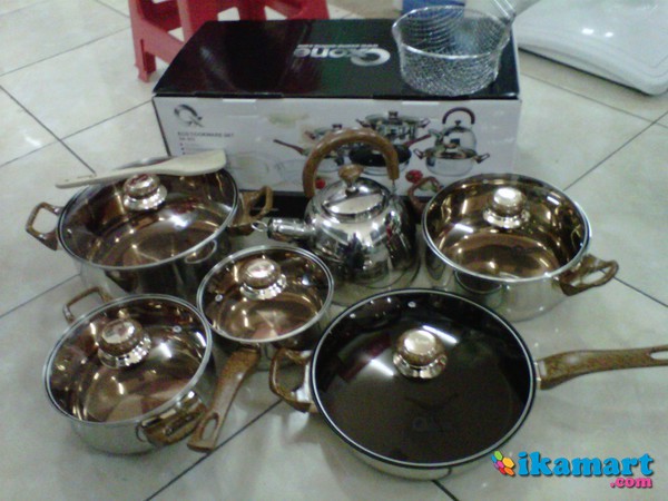 Oxone Eco  Cookware OX 933 ASLI Panci Stainless Alat  Masak  