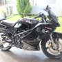 Jual Kawasaki Ninja RR 150, warna hitam, thn 2010, seperti baru