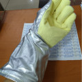 aluminized glove heat resistant 500C,sarung tangan anti panas suhu castong