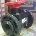 Diaphragm valve pvc spears 1/2 inch flange ansi 150,diapram