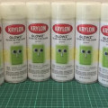 krylon glow in the dark green,cat warna semprot menyala dikegelapan