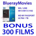 WD My Passport Ultra 1TB Bonus isi 300 Films BluRay 720p