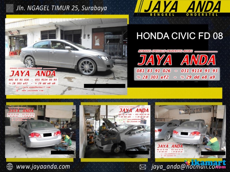 Bengkel onderstel HONDA di Surabaya Jaya Anda 