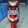 Jual MIO CW Merah Marun Bln 11 Thn 2011, CuMa 8.7 JT(NEGO)