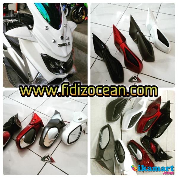 Sepion variasi  NMAX Silver Aksesoris Motor 