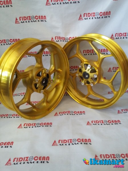  Velg  Axio  CB150R  NMP Verza 4 5 3 Inch Gold Aksesoris Motor