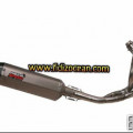 Prospeed Exhaust Kawasaki ER650N,F or versys full titanium