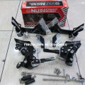 Footstep Underbond depan belakang set Nui Ninja 250-300Fi black