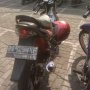 Jual over kredit suzuki satria fu th 2008 abu-abu