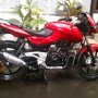 Jual Bajaj Pulsar 180 cc 2011 AGUSTUS (3bln pake) km.3rb MAROON LIKE NEW Cash/TT--JKT