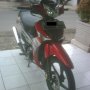 Jual Honda Supra X 125 CW/DD 2011 Juni Merah Hitam km.3rb LIKE NEW C/K/TT (JKT)